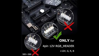 A Quick Guide how to ARGB Fusion amp Synchronize Lightning via 12v RGB Header Asus Strix B360F [upl. by Gurl197]