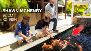 92cm Koi Fish One of Americas Most Beautiful Koi and Pond Experiences [upl. by Gladwin]