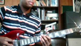 Meshuggah  Marrow Intro  Outro 6 String Guitar Cover [upl. by Heer]