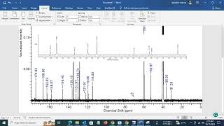 ACD NMR Processor Plotting 13CNMR Spectra [upl. by Aeht655]