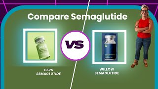 HERS Semaglutide Vs Willow for Weight Loss  Side by Side Comparison [upl. by Shoshanna607]