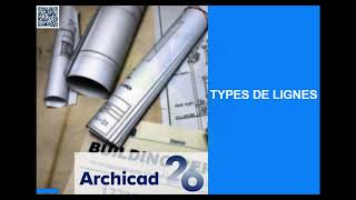 ARCHICAD 27 PARTIE06 Les types de lignes sur ArchiCAD [upl. by Nyleikcaj183]