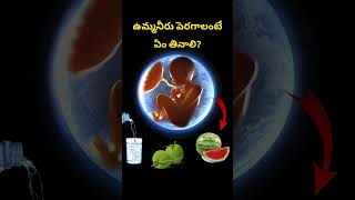 ఉమ్మనీరు వెంటనే పెరగాలంటే ఎం తినాలి  How to increase amniotic fluid in pregnancy [upl. by Levenson908]