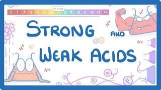 GCSE Chemistry  The pH Scale amp Strong vs Weak Acids Higher Tier 35 [upl. by Enoob]