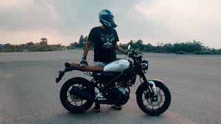 Yamaha XSR 155 detailed review  The Outsider [upl. by Neelon651]