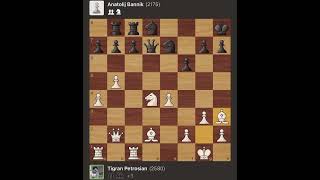 Tigran Petrosian vs Anatolij Bannik  URS Championship 1954 [upl. by Sauer]