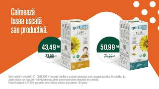 Farmaciile Help Net  Oferta GrinTuss  TVC 10quot [upl. by Ern]