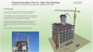 High Rise Building Project Execution Plan [upl. by Nailij967]