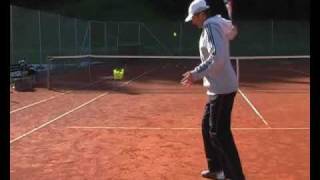 OneHanded Backhand  Drill 8 Using The Legs  Grounding [upl. by Clare]