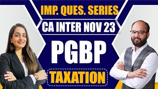 PGBP Chapter Important Questions  CA Inter Group 1 Taxation  PGBP Complete Chapter  ICAI [upl. by Hortense]