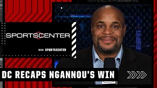 Daniel Cormier reacts to Francis Ngannou’s win vs Ciryl Gane at UFC 270  SportsCenter [upl. by Auohp597]