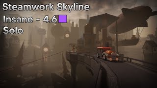 FE2 Community Maps  Steamwork Skyline MidHigh Insane [upl. by Linders]