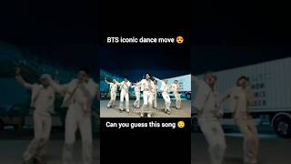 BTS iconic dance move 😍 ll BTS dynamite song 😍trending youtubeshorts shorts status fypシ゚ btsv [upl. by Lowe]