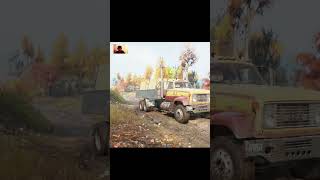 loaded Truck VS River  Snow Runner Gameplay  gaming [upl. by Arbrab721]