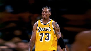 Dennis Rodman Top 10 Plays as a Laker [upl. by Noemis]