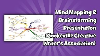 Mind Mapping amp Brainstorming Presentation Cookeville Creative Writers Association [upl. by Shiverick]