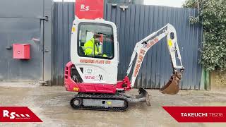 Takeuchi TB216 [upl. by Pros]