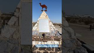 HiJolly Monument in Quartzsite AZ nomad rvlife quartzsite [upl. by Kathlin]