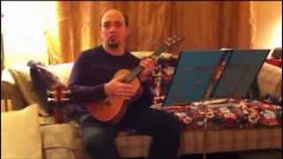 Baritone ukulele demo with gCeA octave uke tuning [upl. by Wiburg206]