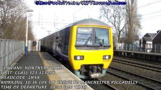 Season 8 Episode 74  Trains at Levenshulme station [upl. by Loux]