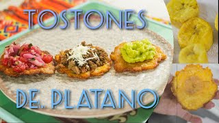 Cómo hacer Tostones o Patacones de plátano BIEN CRUJIENTES [upl. by Egdirdle]