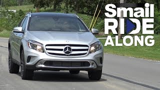 2017 MercedesBenz GLA 250 4MATIC SUV  Smail Ride Along  Test Drive and Review [upl. by Ellehsem792]