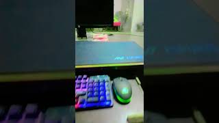 My New Gaming Keyboard Mouse Setup shorts unboxingyt gamingkeyboard [upl. by Codee]