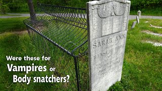 Mysterious Grave Cages from the 1800s [upl. by Sholom206]