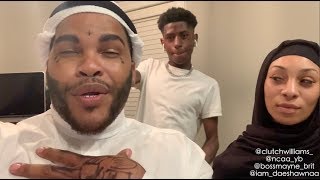 Kevin Gates and Dreka gets interrupted by Nba Youngboy by clutch williams and ncaa yb [upl. by Naffets564]