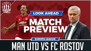 Rooney amp Martial OUT  Manchester United vs FC Rostov Preview [upl. by Buff]