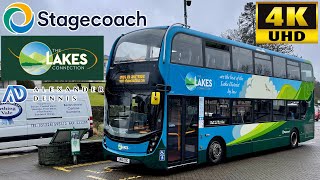 Stagecoach 755 Bowness Pier to Heysham via Kendal amp Carnforth Lakes Connection ADL Enviro400MMC [upl. by Groot]