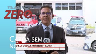 Polícia Militar e Sefaz apreendem carga sem nota fiscal  Tolerância Zero [upl. by Thaxter765]