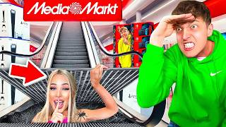 10000€ EXTREM Hide and Seek NACHTS im MEDIA MARKT 😱 sie BETRÜGT [upl. by Mira183]