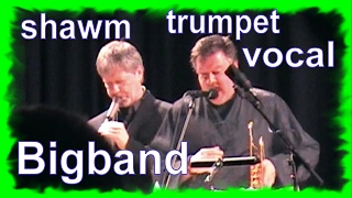 shawm feature for Bigband quotSpace For Allquot  WDR Bigband featuring a Schalmei [upl. by Stepha490]