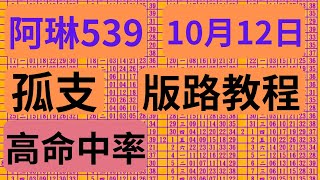 1012💥102中07💥 阿琳539分享 板路分析參考 今彩539牙起來，還沒跟到車！！按讚、訂閱，持續追踨！ [upl. by Nnylav69]