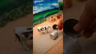 mini cow shed video mini hand pump making mini tractor Mini Chaff Cutter Machine project [upl. by Ediva]