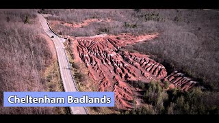 Flying around the Cheltenham Badlands [upl. by Gunnar]