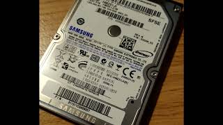 Samsung HM251JI HDD ASMR [upl. by Elahcim]