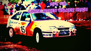 My Favourite Crashes 10  Louise Aitken Walker Rally Lake Crash [upl. by Oiretule337]