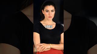 Monica Bellucci Through The Years ✨ shorts thenandnow [upl. by Namrej]