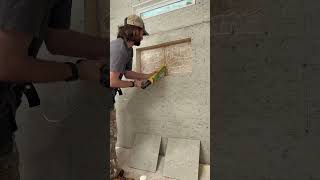 Pro HardieBacker Tip 💪 construction shorts tile builder diy skills tips protips shower [upl. by Cassie]