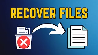 How to Recover Deleted Files in Windows 10 2024 [upl. by Lem]