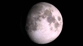 The Moon Phases Apparent Size and Libration 2012 1080p [upl. by Ahtnams]