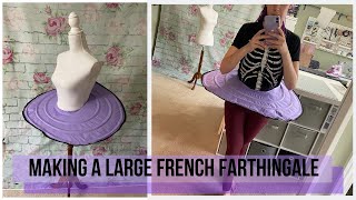 Making a Large French Farthingale [upl. by Imarej]