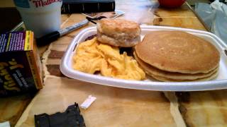 McDonalds Big Breakfast with Hotcakes Unboxing [upl. by Pauiie]