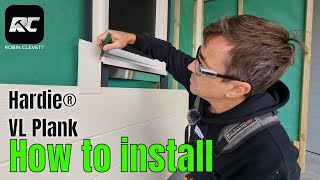 How to install Hardie® VL Plank [upl. by Nollie825]