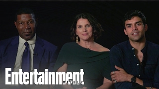 Incorporated Julia Ormond Dennis Haysbert amp Sean Teale Describe The Show  Entertainment Weekly [upl. by Billmyre]