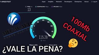 MEGACABLE 100 MEGAS EN COLIMA ¿VALE LA PENA 2021  TEST DE VELOCIDAD [upl. by Assenar]