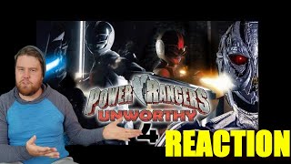 POWER RANGERS UNWORTHY  Episode 4  Reaction [upl. by Hploda]