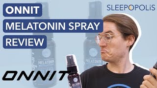 Onnit Melatonin Spray Review  Best Melatonin Supplement for Sleep [upl. by Conley524]